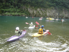 カヌー大活躍！