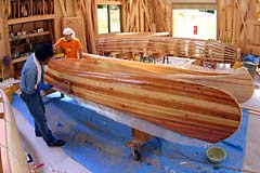手作りカヌー工房