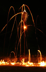 紀州田辺の柱松