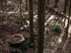 五右衛門風呂の残骸