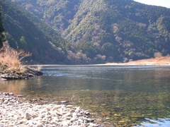 安居の渡し仏坂側