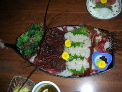 伊勢えびのお造り