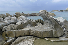 ソファーのような褶曲