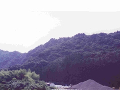 一声１０回、直見の山彦