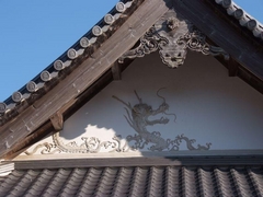 漆喰の龍