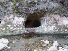 材木流しトンネル