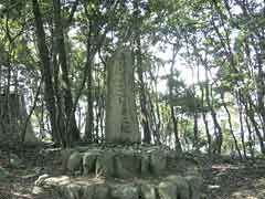 吉備真備漂着の地の碑