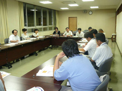 田辺市地域運営会議（観光歴史分科会）のようす