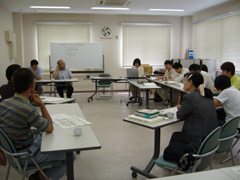 7/24開催のＨＰ作成委員会の写真