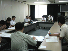 9/8開催のＨＰ作成委員会の写真