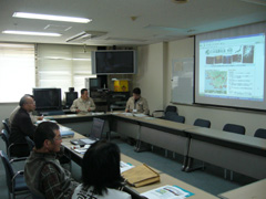 第５回ＨＰ作成委員会のようす