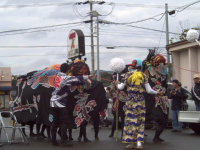 万呂の獅子舞写真１